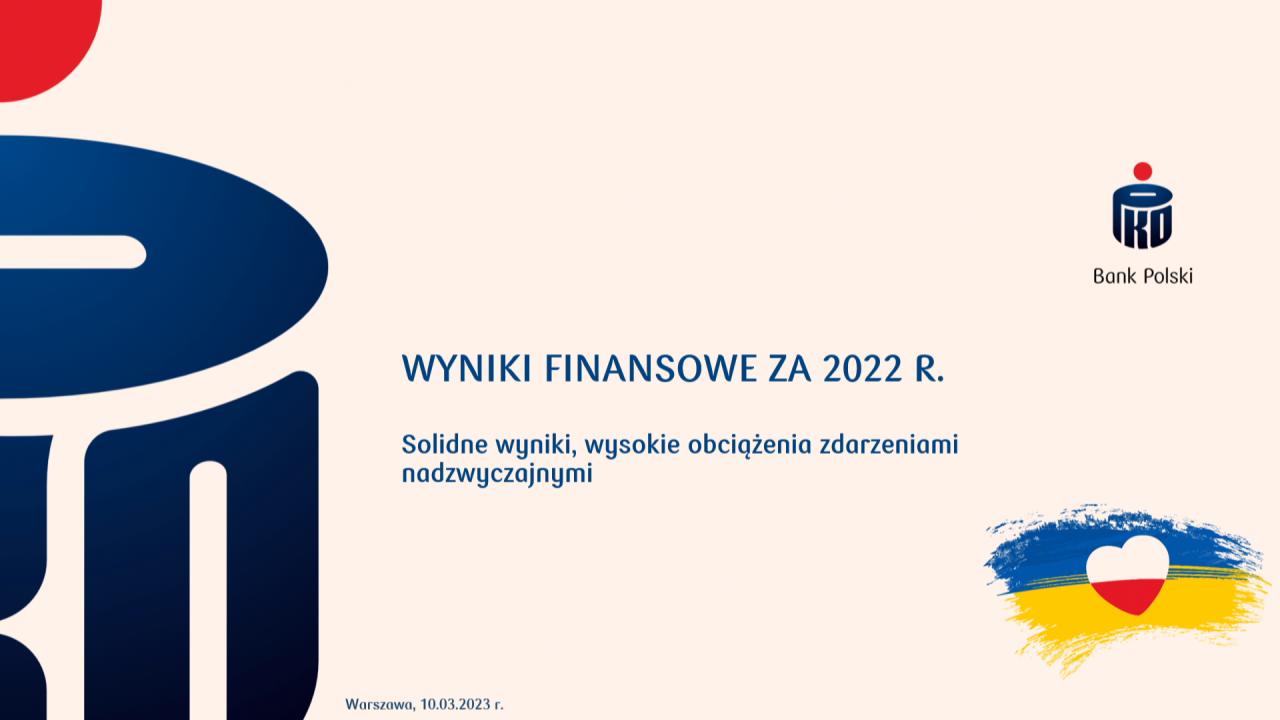 Wyniki PKO Banku Polskiego po 2022 roku