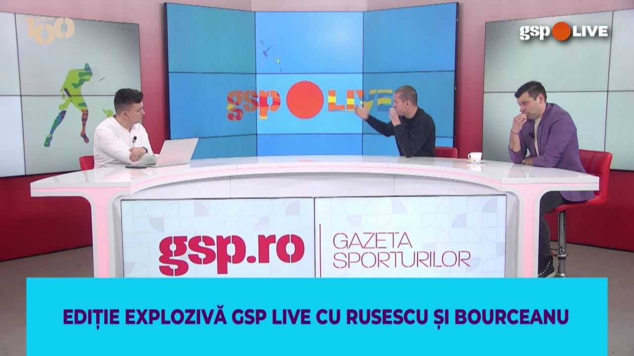 Bourceanu, Rusescu și Barbu, dezbatere APRINSĂ la GSP Live: „Ți-am dat 50 de exemple, câte mai vrei?!”