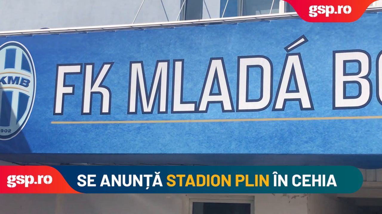 Se anunță stadion plin la meciul Mlada Boleslav - FCSB