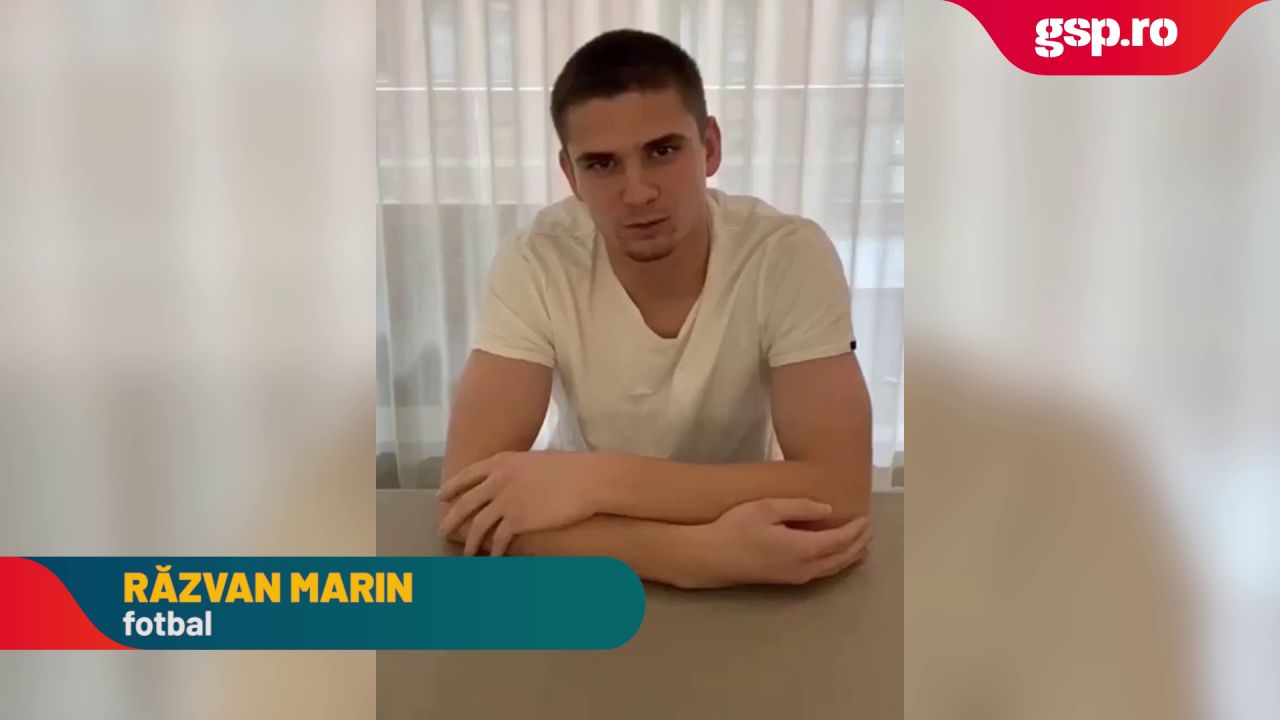 Răzvan Marin, mesaj pentru campania „coronavirus în ofsaid”