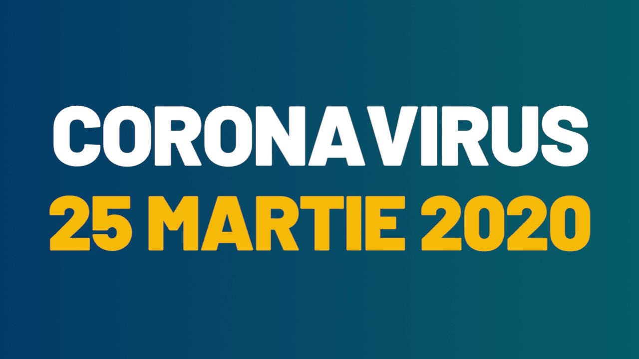 CORONAVIRUS. Ultima oră » Carantină totală în România + noul bilanț