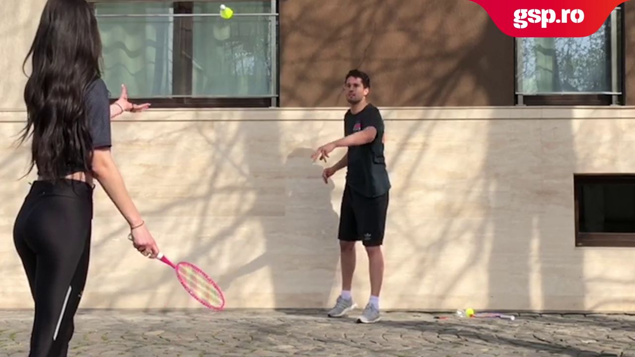 Ricardo Piscitelli prinde "fluturași" de badminton