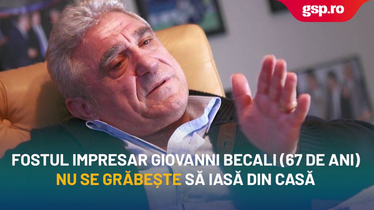 Giovanni Becali nu concepe să iasă din izolare: „Până atunci, doar în casă și în curte stau”