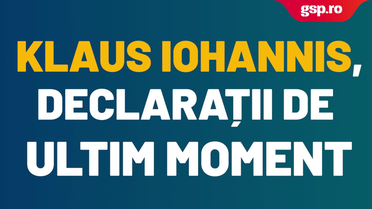  Klaus Iohannis a susținut azi o nouă serie de declarații