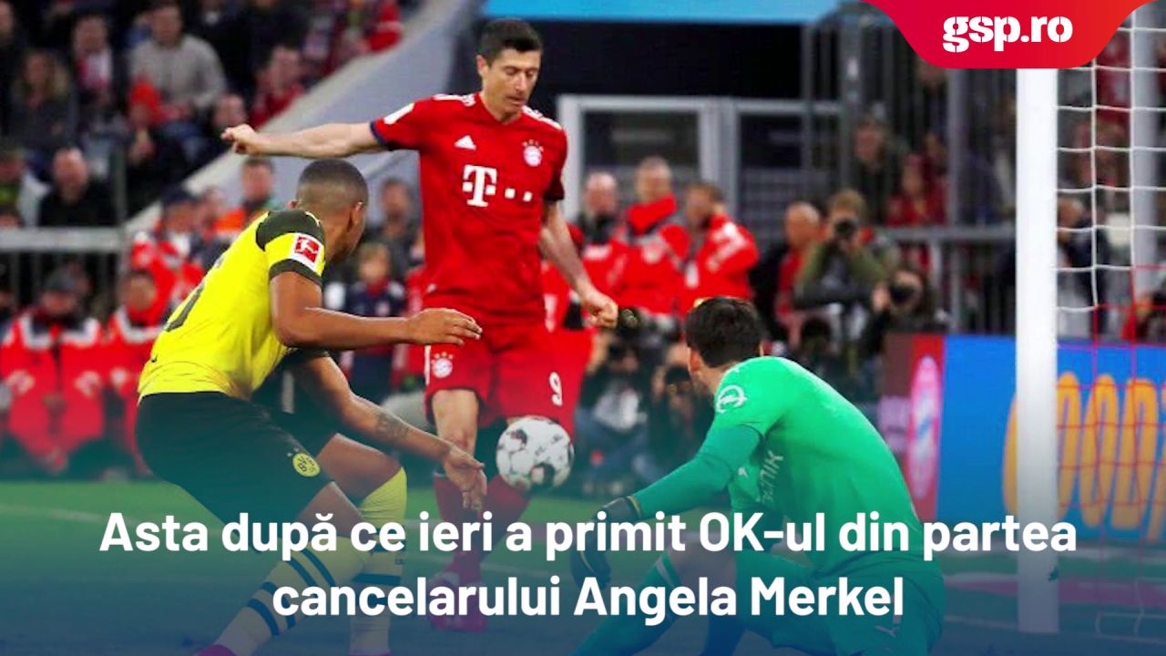 OFICIAL Bundesliga revine într-o săptămână! Când se joacă Dortmund - Bayern + două schimbări majore în regulament! Se așteaptă răspunsul FIFA