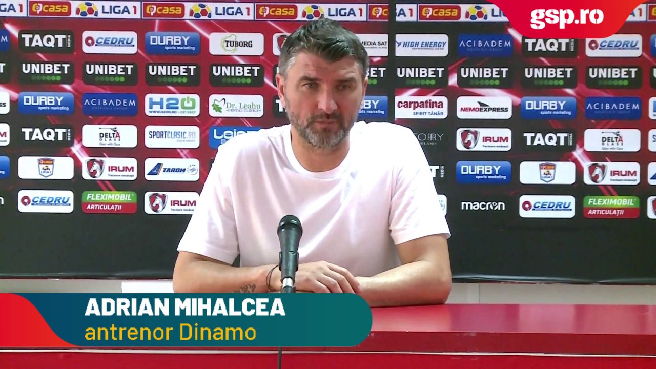  Dinamo - FC Voluntari 0-1 / Adrian Mihalcea: "Nu e lapte şi miere dintr-o dată, dar nu dezarmăm! Nu demisionez"