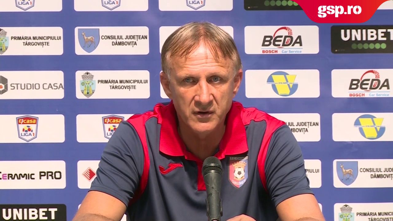 Chindia - Hermannstadt 0-1 // Emil Săndoi: „Pe mine mă îngrijorează că nu avem timp să ne revenim. Am reușit să rezolvăm anumite probleme”