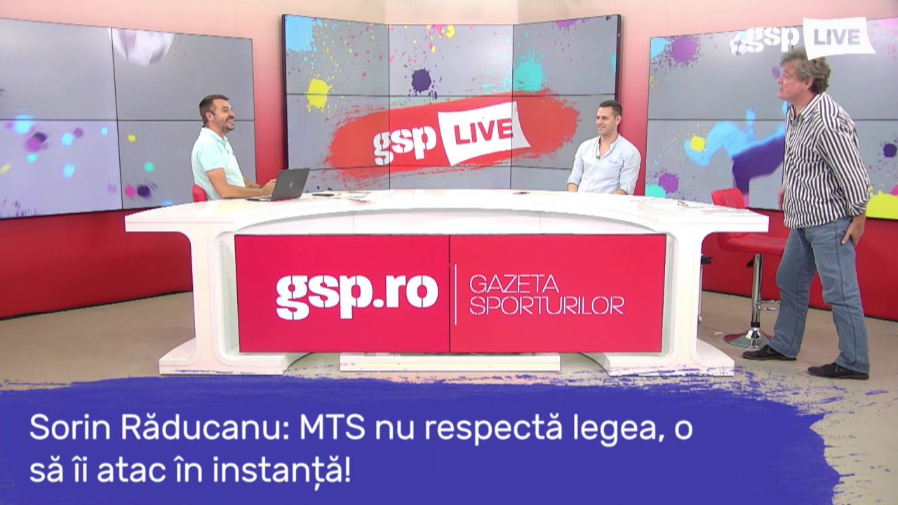 Sorin Răducanu, cârcel în direct la GSP Live: „Nu mai spun, fac infarct dacă mai zic vreuna. Dacă la asta am făcut cârcel...”