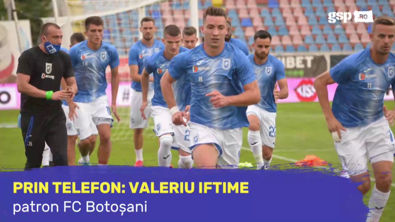 Valeriu Iftime la GSP LIVE despre partida dintre FC Botoșani și Craiova