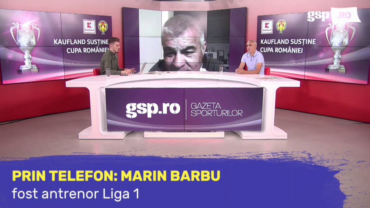 Intervenția lui Marin Barbu după meciul din Finala Cupei: „FCSB-ul a făcut un joc modest”