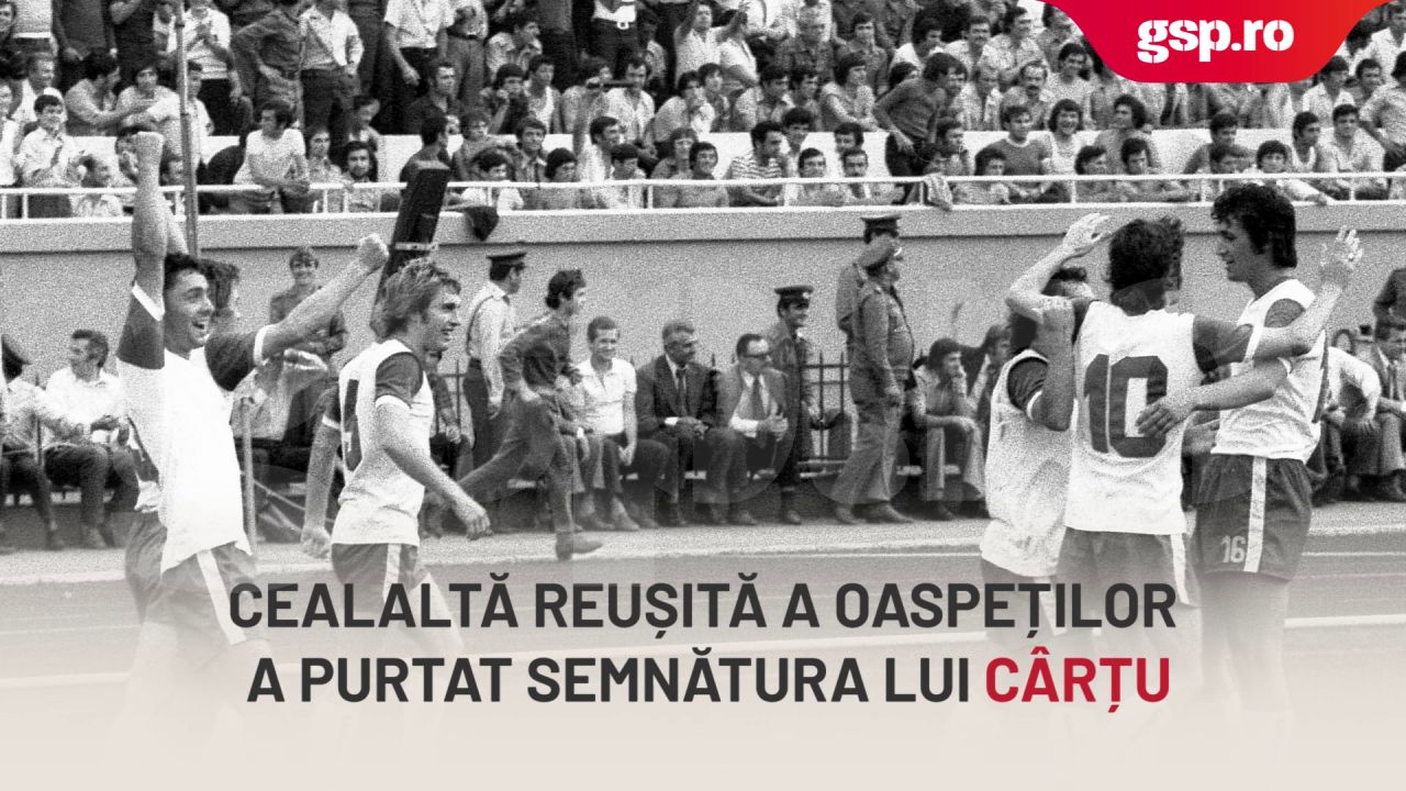 Retro GSP. Pe 22.08.1976, Craiova învingea cu 5-1 pe Progresul, la București