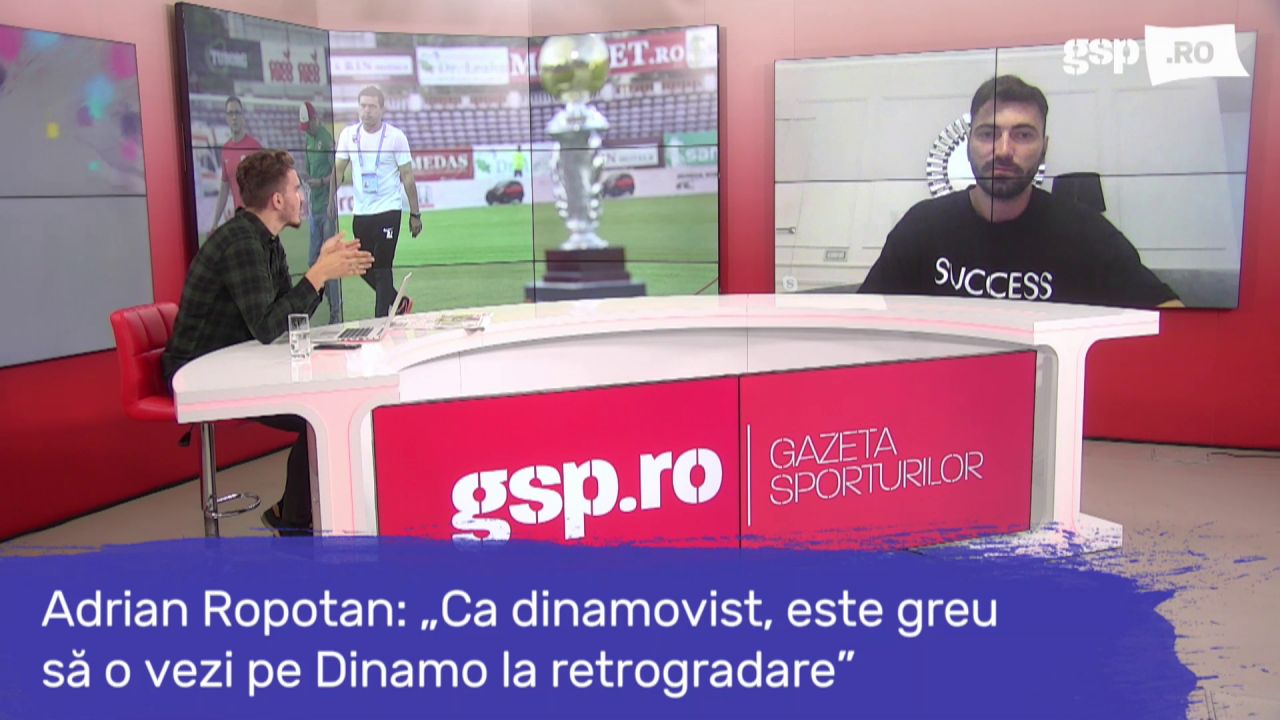 Adrian Ropotan a vorbit despre discrepanțele salariale de la Dinamo: „Lobonț îmi spunea că o să fac bani de nu o să știu să îi număr”