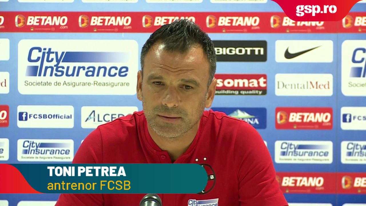 FCSB - Viitorul 3-0 // Toni Petrea: "Mă bucur că înscriem destul de mult, dar mai mult că nu primim"