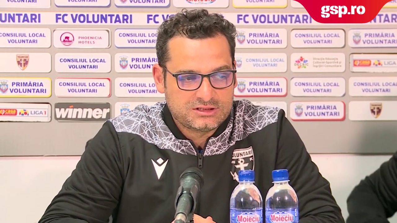  FC Voluntari - FCSB 2-1 // Mihai Teja: „Sper să avem aceeași atitudine și la meciurile viitoare”