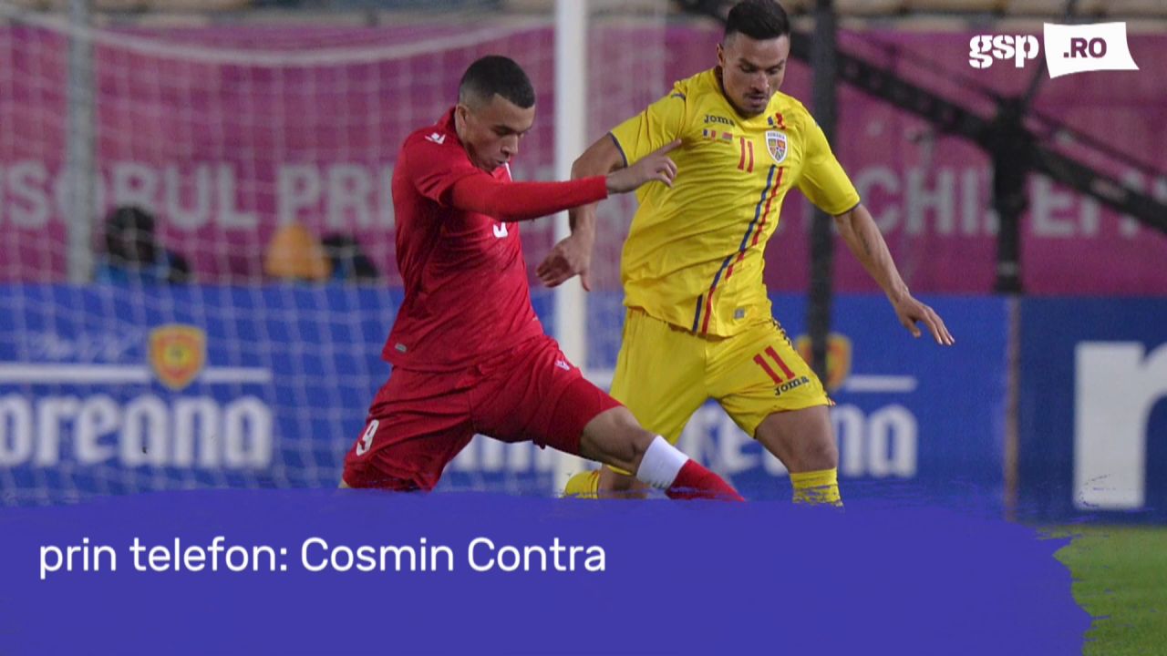 România - Belarus 5-3 // Fostul selecționer Cosmin Contra, despre amicalul naționalei: „La politică și la fotbal ne pricepem toți”