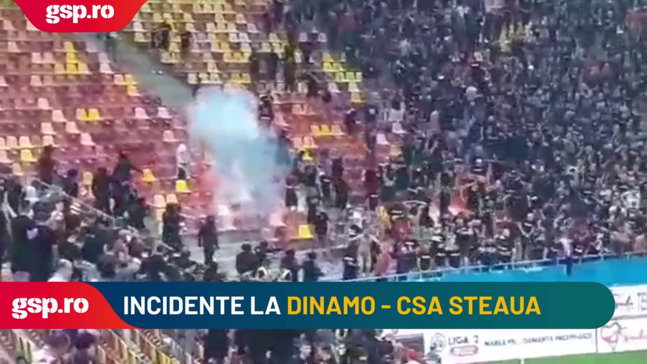 Brother itself princess Dinamo - CSA Steaua 1-2, într-un derby incendiar pe Arena Națională